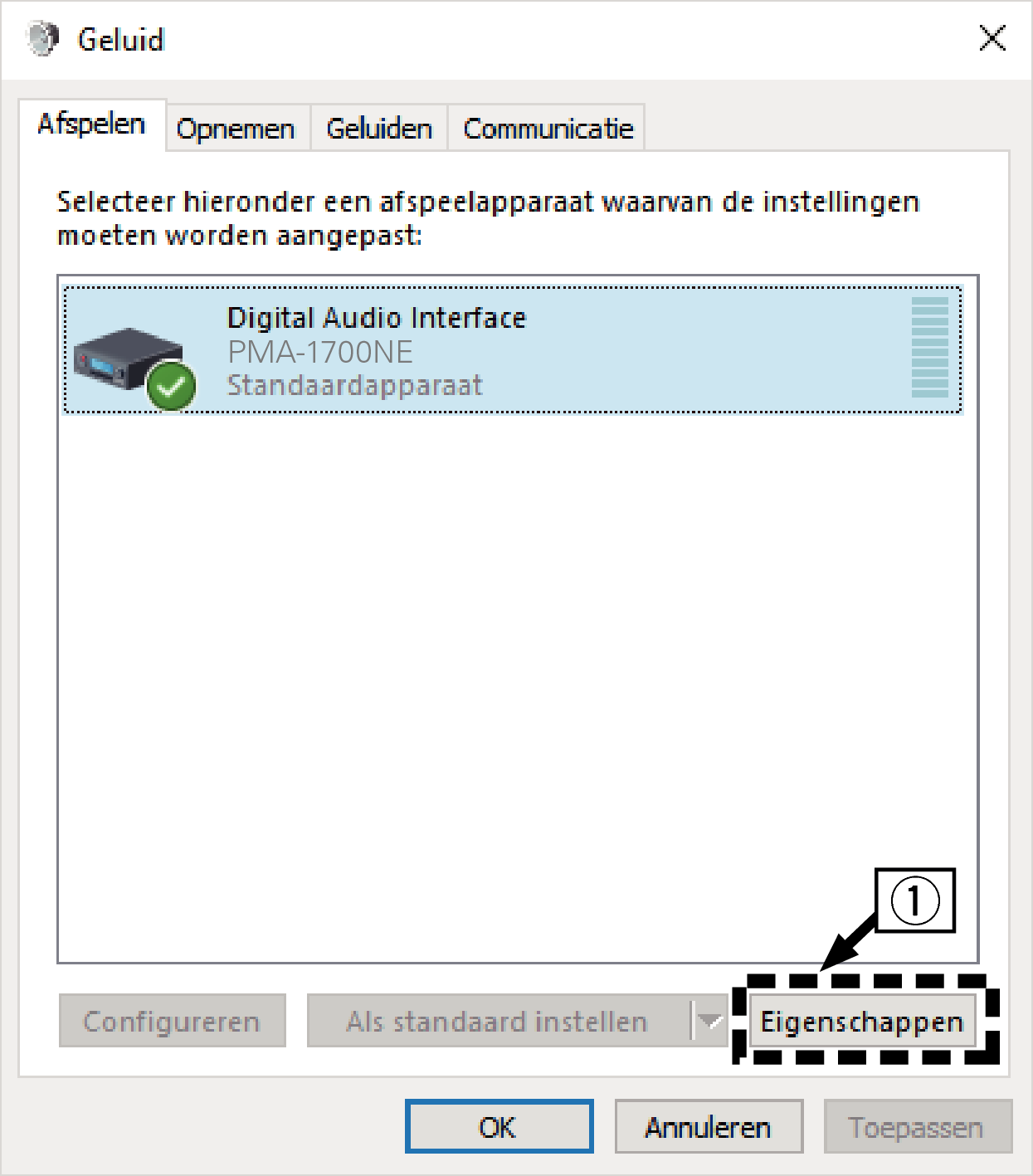 Windows setting 1 PMA1700NE